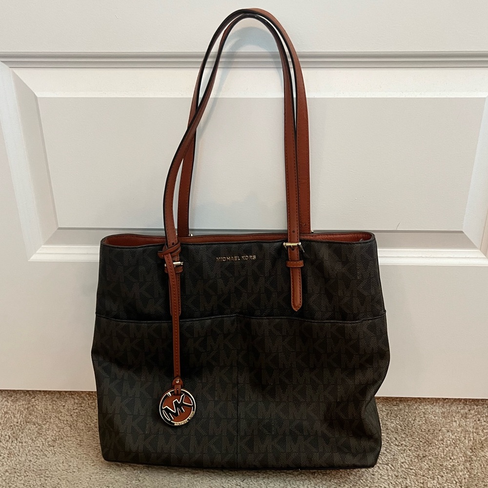 Brown Michael Kors Tote